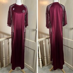 TELFAR • Rare Tall Oxblood Jersey Dress